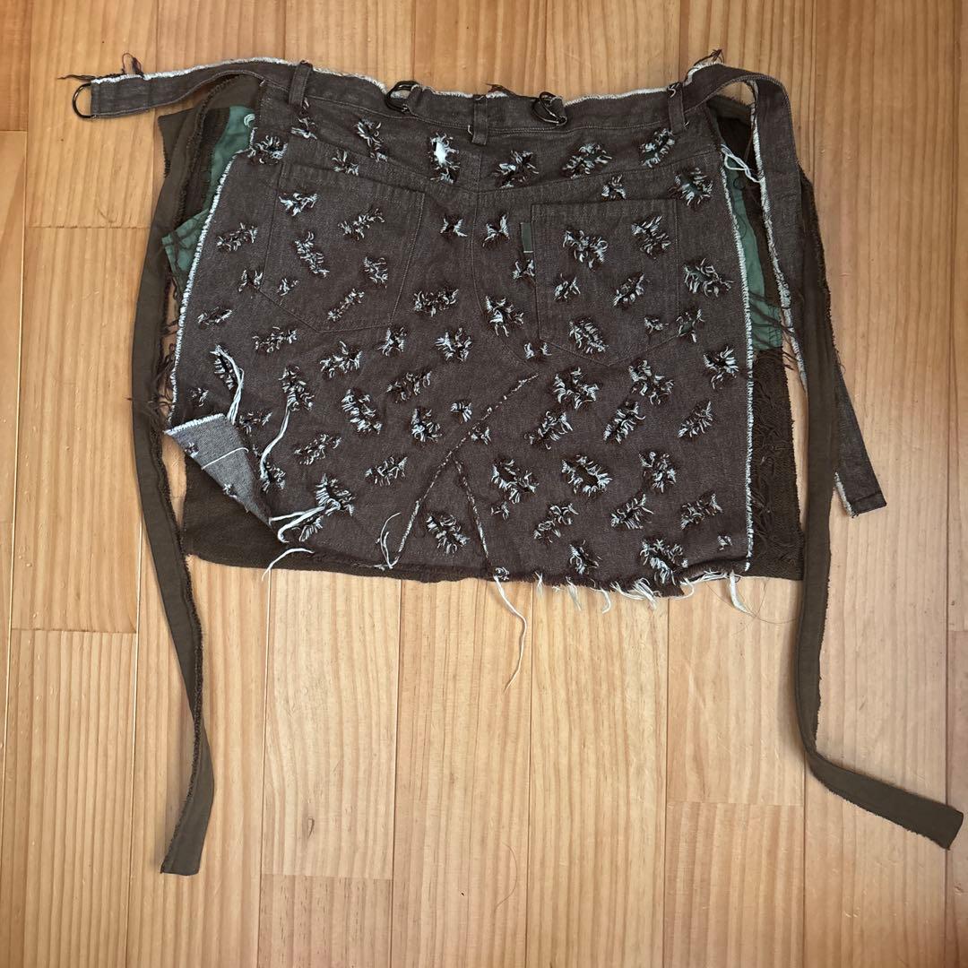 Undercover 01aw melting pot期　エプロン