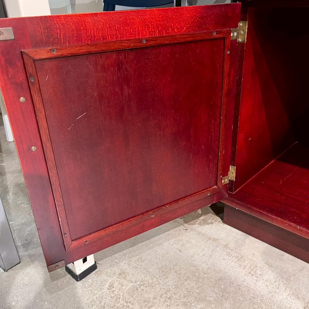 カリモク ライティングデスク キャビネット ライティングビューロー 収納棚