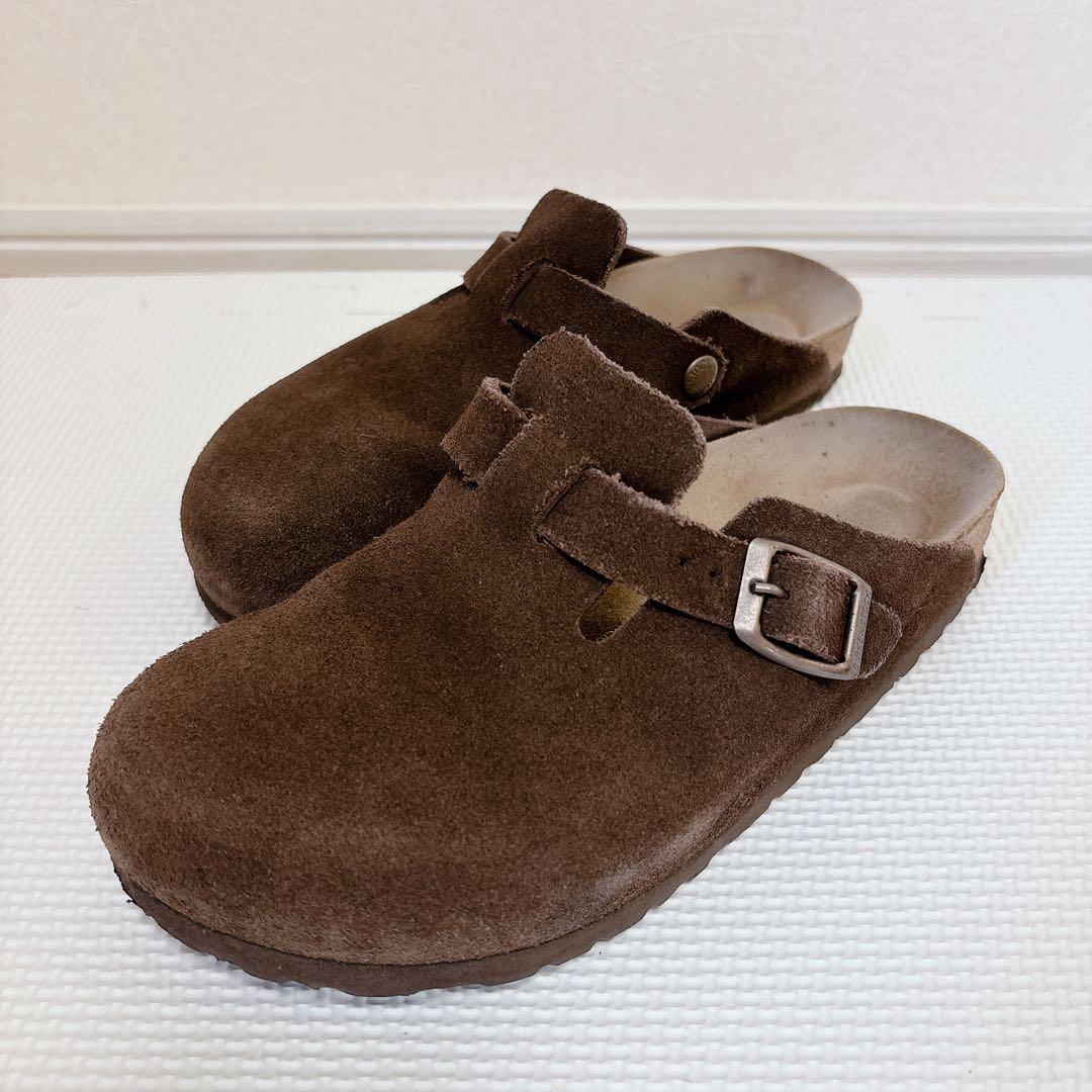 BIRKENSTOCK ビルケンシュトック ボストン スエード 36 ブラウン