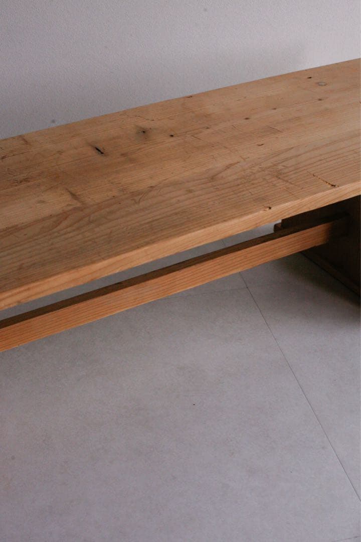 文机　杉材　無垢材 ローテーブル 飾り棚　古家具　古道具 アンティーク