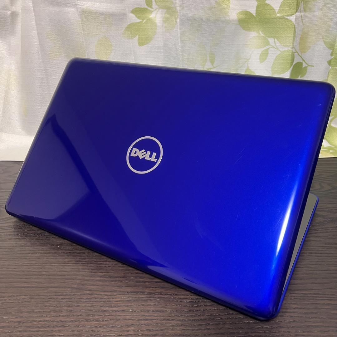 希少なブルー✨Dell Inspiron☆新品SSD256GB☆メモリ8G☆i3