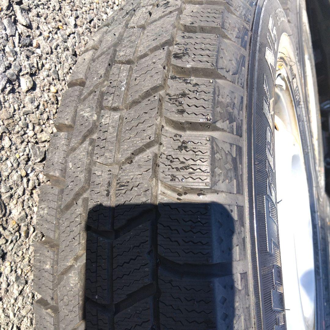 145/80R13　ほぼ新品スタッドレスタイヤ　ホイル付き　４本セット　送料込み