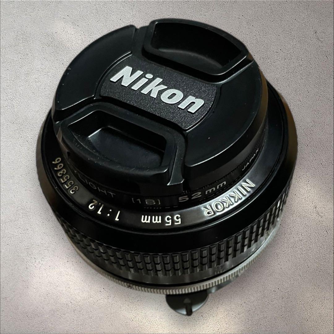 レンズ(ズーム) Nikon Non-Ai NIKKOR-S 55mm f/1.2