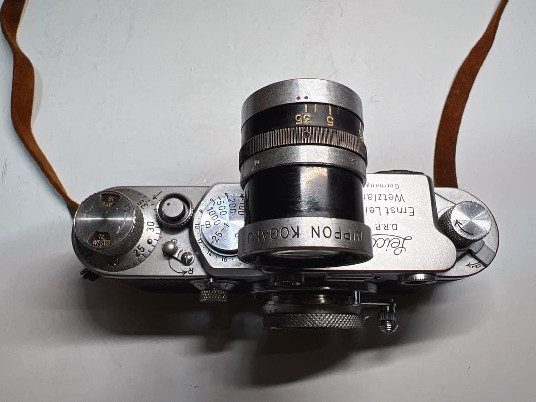 フィルムカメラ Leica drp Elmar 5cm 1:3,5