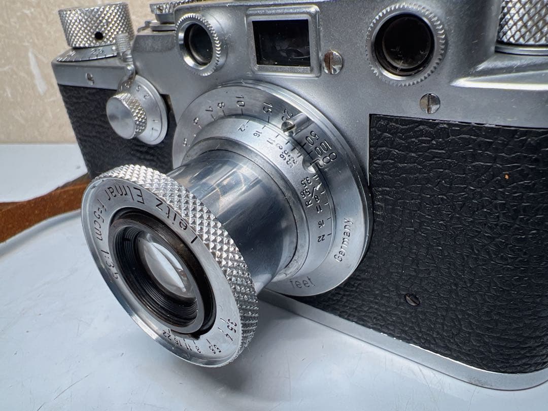 フィルムカメラ Leica drp Elmar 5cm 1:3,5