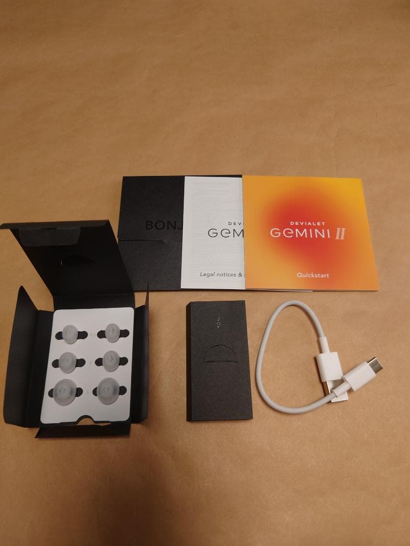 Devialet Gemini II White ワイヤレスイヤホン