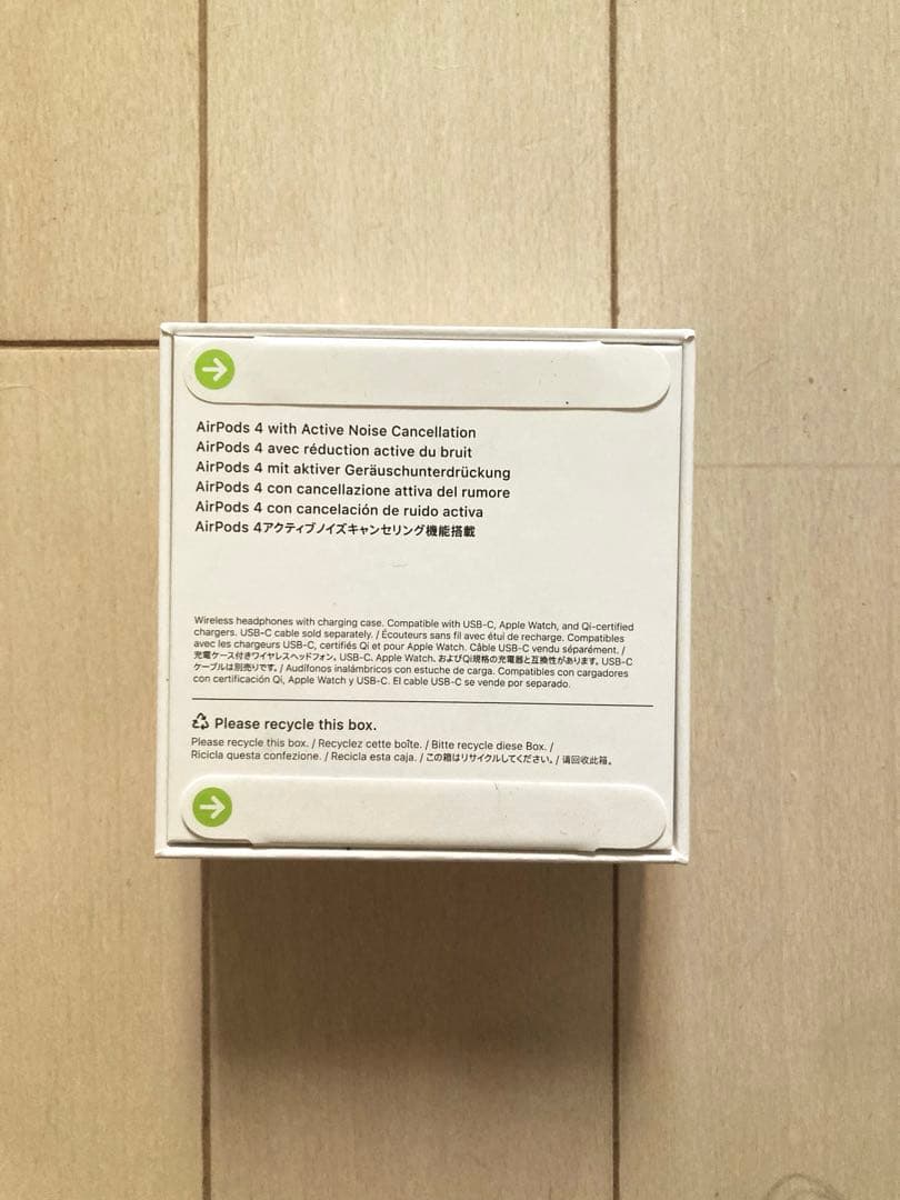 新品未開封Apple AirPods 4 （ANC）MXP93J/A