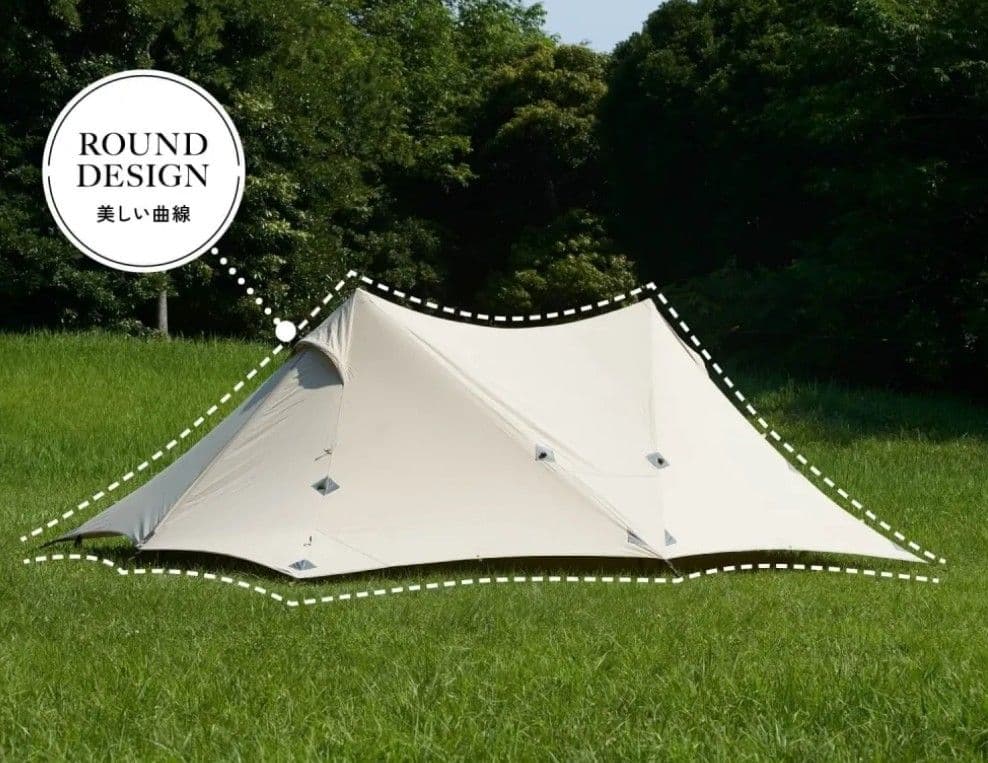 【美品・使用2回】鎌倉天幕 Hideout TC ハイドアウトTC テント