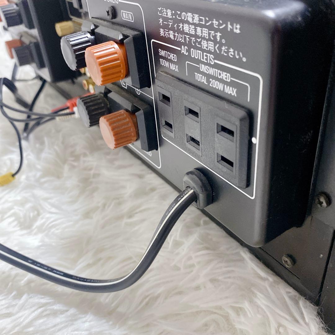 【希少モデル】 Technics SU-V100D プリメインアンプ 木目