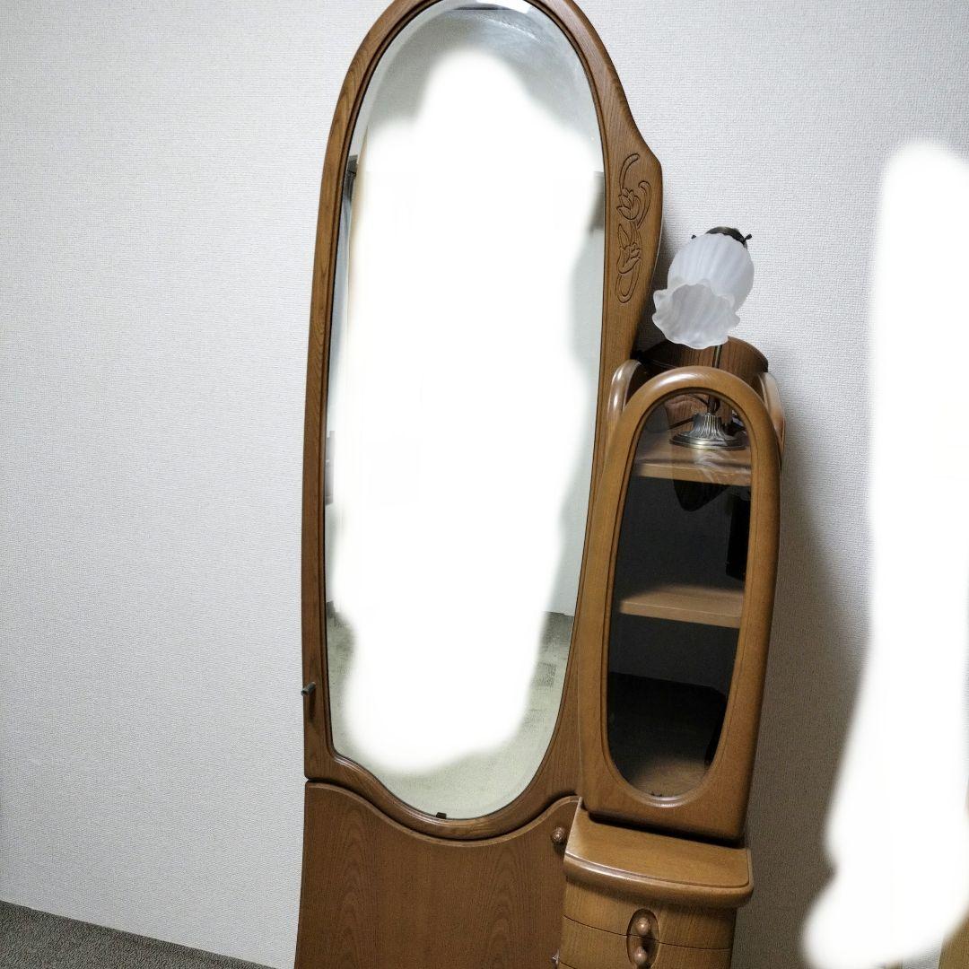 高級　アンティーク　大塚家具　ドレッサー 大容量！