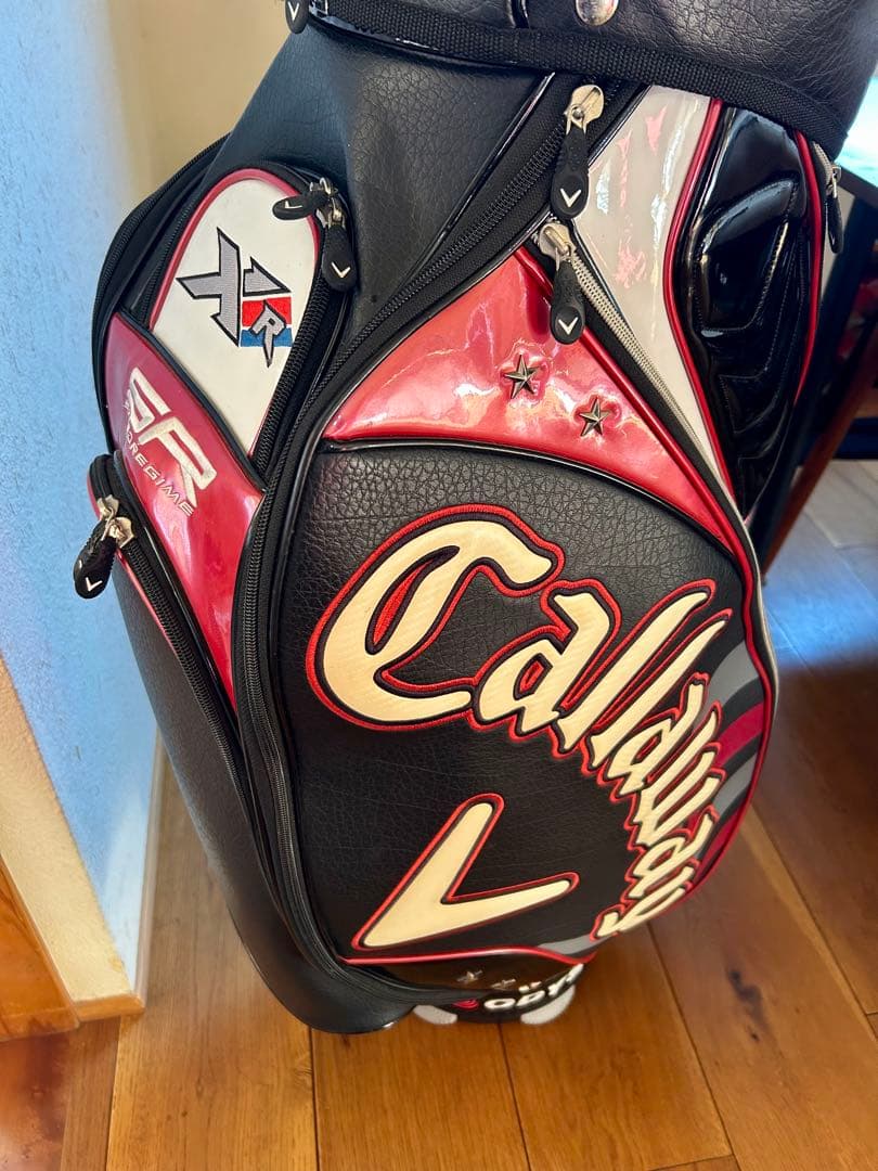 Callaway キャディバッグ 黒系/カバー付