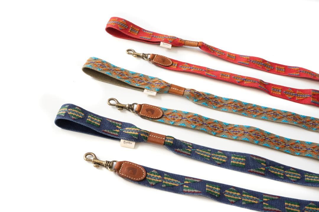 Etna Azul スペイン製 高級犬用リード（小型犬　中型犬）