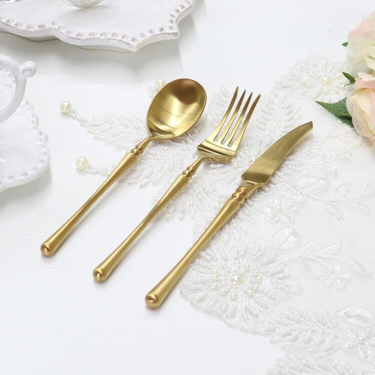 未使用 シルバー カトラリー ディナー & デザート スプーン フォーク ナイフ