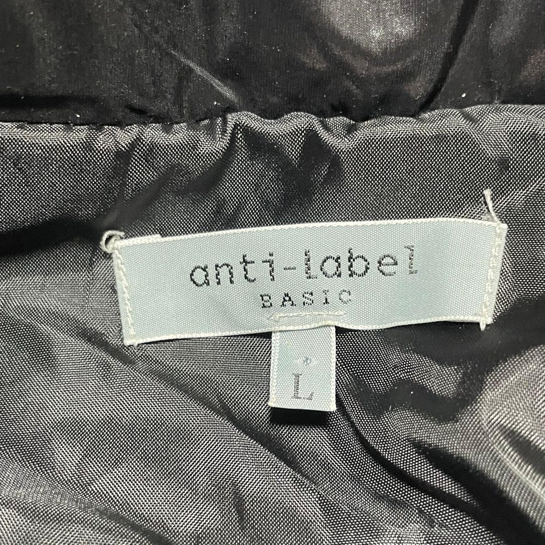 00s 光沢 anti-Label y2k お兄系 Lサイズ ダウンジャケット