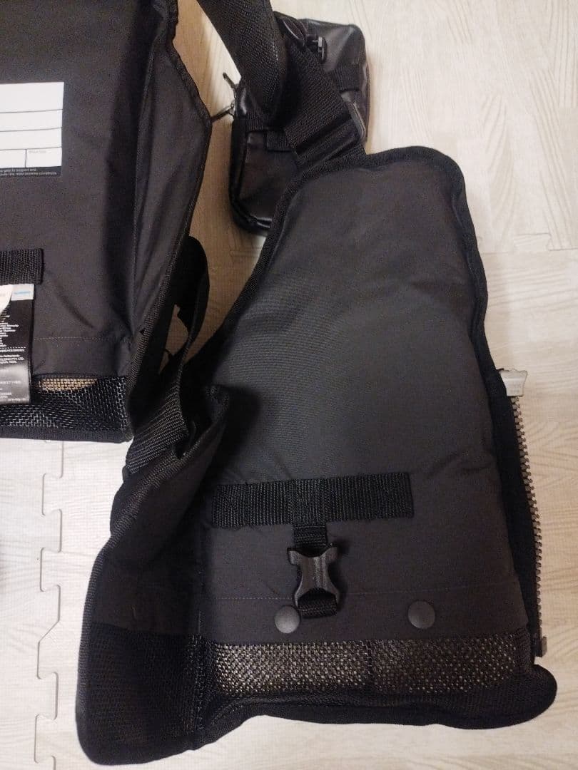 シマノ(SHIMANO) ゲームベスト VF-024U リアルブラック フリー