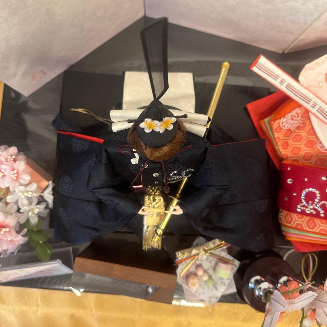 【定価20万円】リカちゃん雛人形 木製道具付 高級雛飾りスワロフスキー ひな祭り
