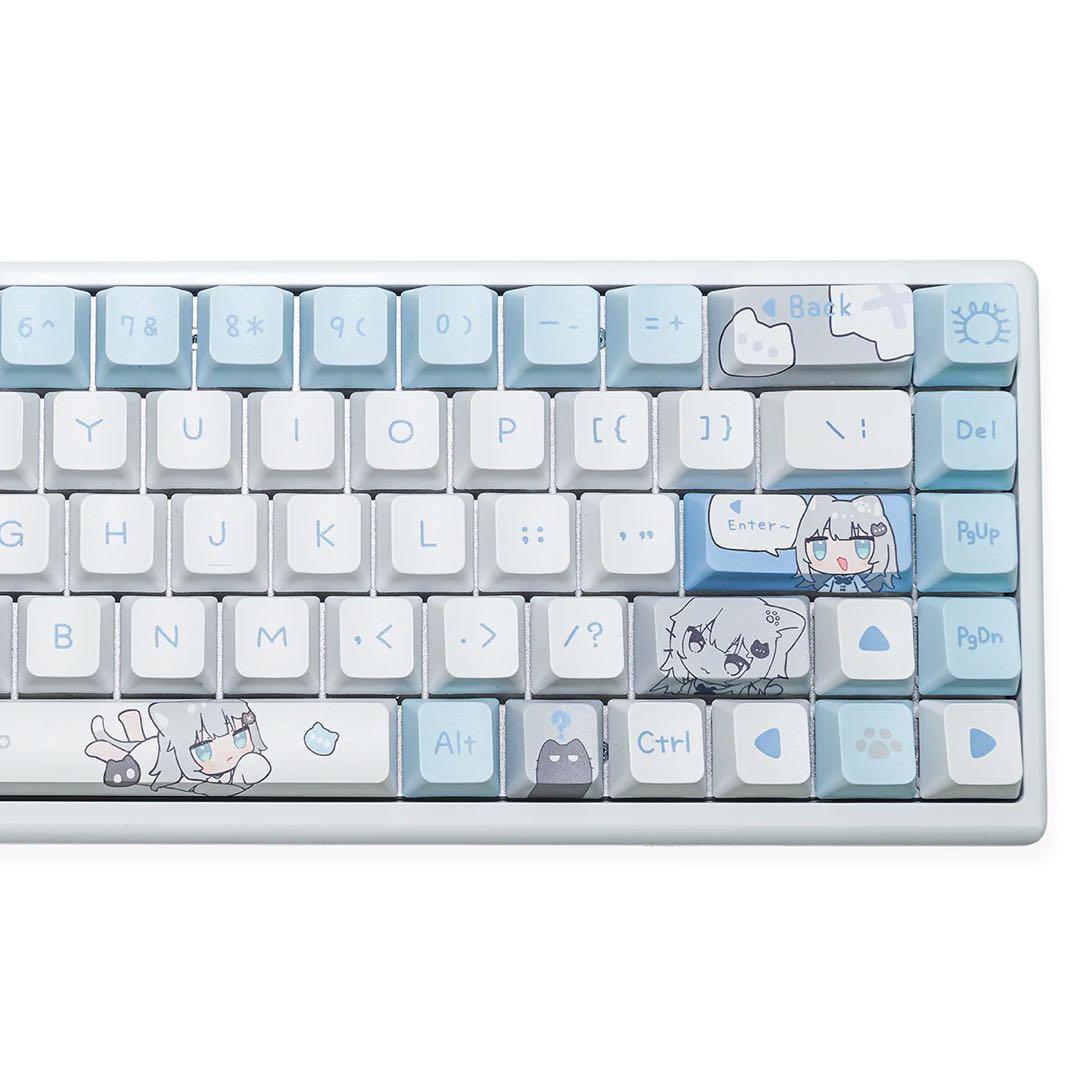 なちょ キーボード マウスパッド アーチザンキーキャップ
