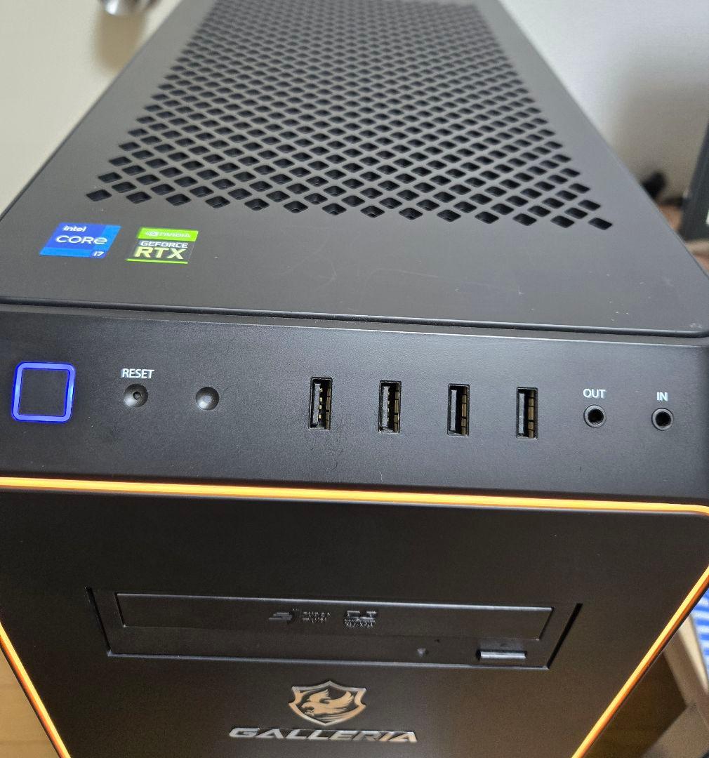 高性能 GALLERIA 渋谷ハル ゲーミングpc i7 RTX3060Ti