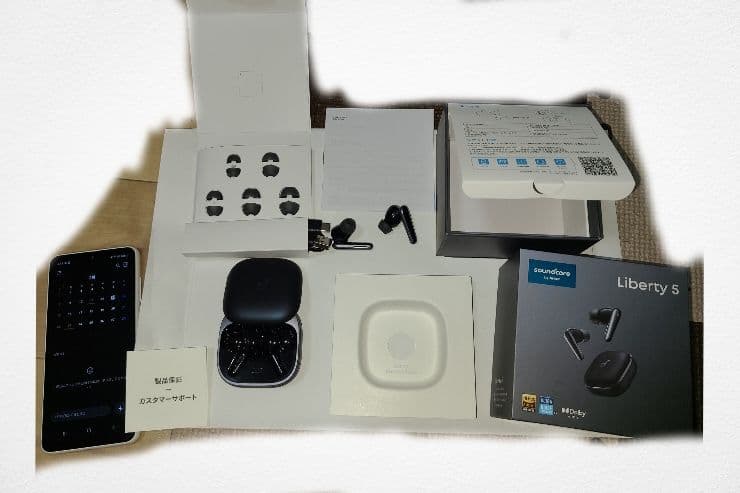 ANKER サウンドコアリバティ5 ワイヤレスイヤホン ブラック