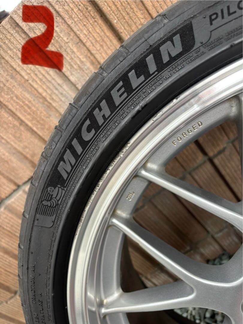 BBS 18インチ ホイールセット ミシュランタイヤ付き