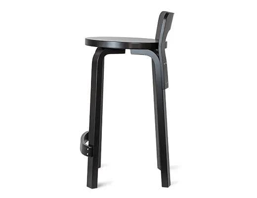 Artek（アルテック）｜K65 ハイチェア・ブラック