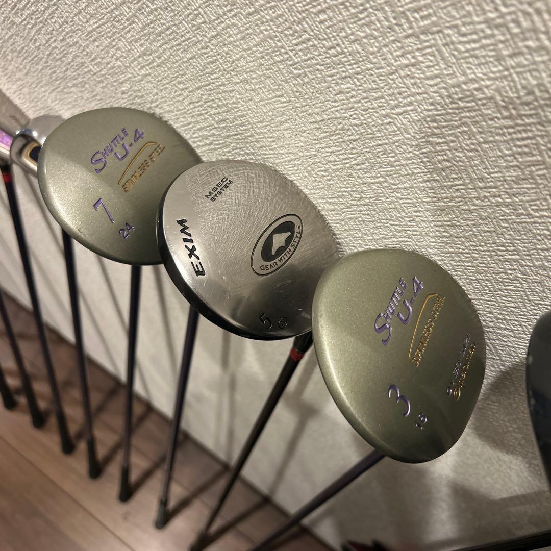 ミズノ　マルマ　イグニオ　レディースL 12本　右利き　ゴルフセット