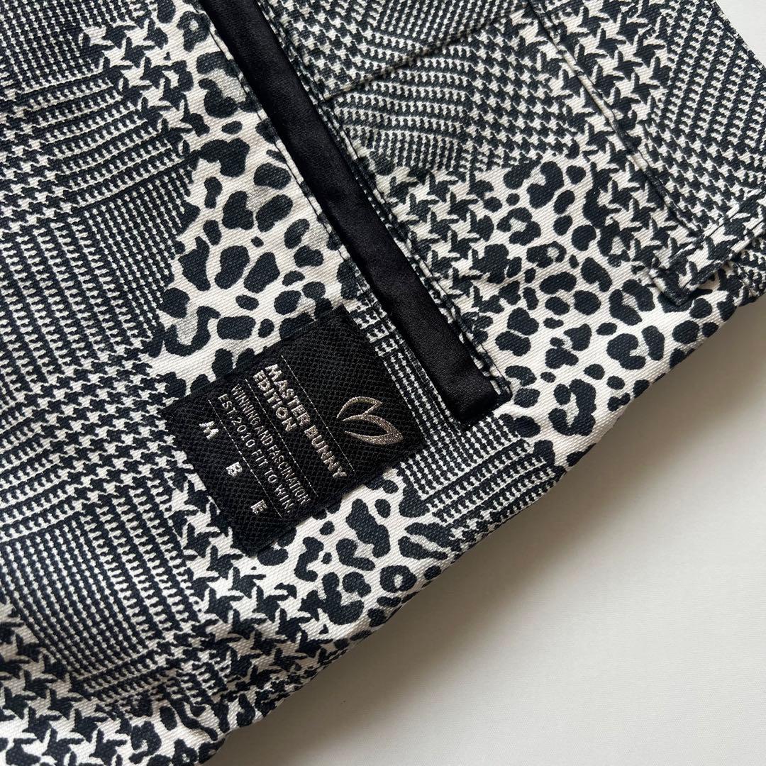 マスターバニー　パーリーゲイツ　セットアップ　ヒョウ柄　フリル　M 1 ゴルフ