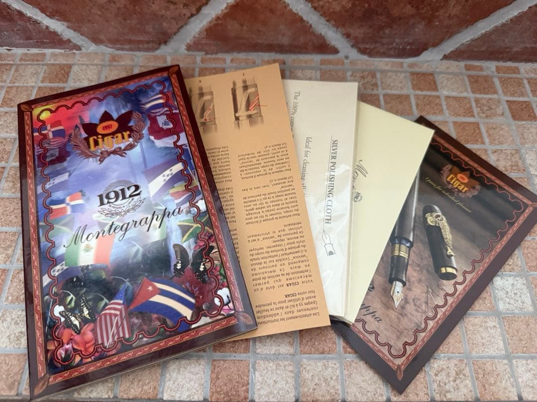 未使用・新品1997モンテグラッパ シガー 万年筆 リミテッドエディション