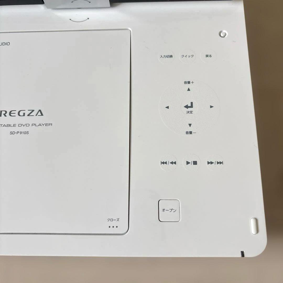 TOSHIBA SD-P910S ポータブルDVDプレーヤー 動作確認済