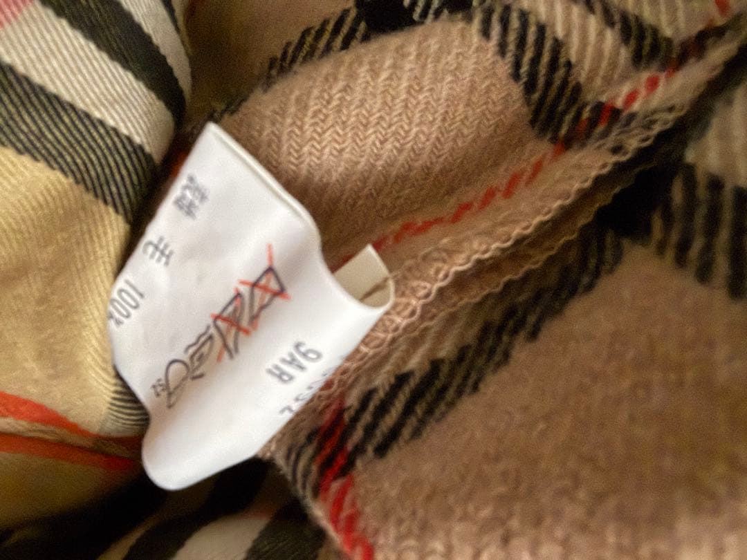 Burberry バーバリー フード付き ノバチェック ライナー コート ロゴ