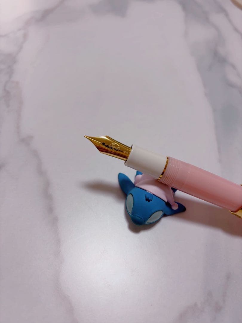 ペントノートオリジナル万年筆　ゆきのしたでミニ　中字