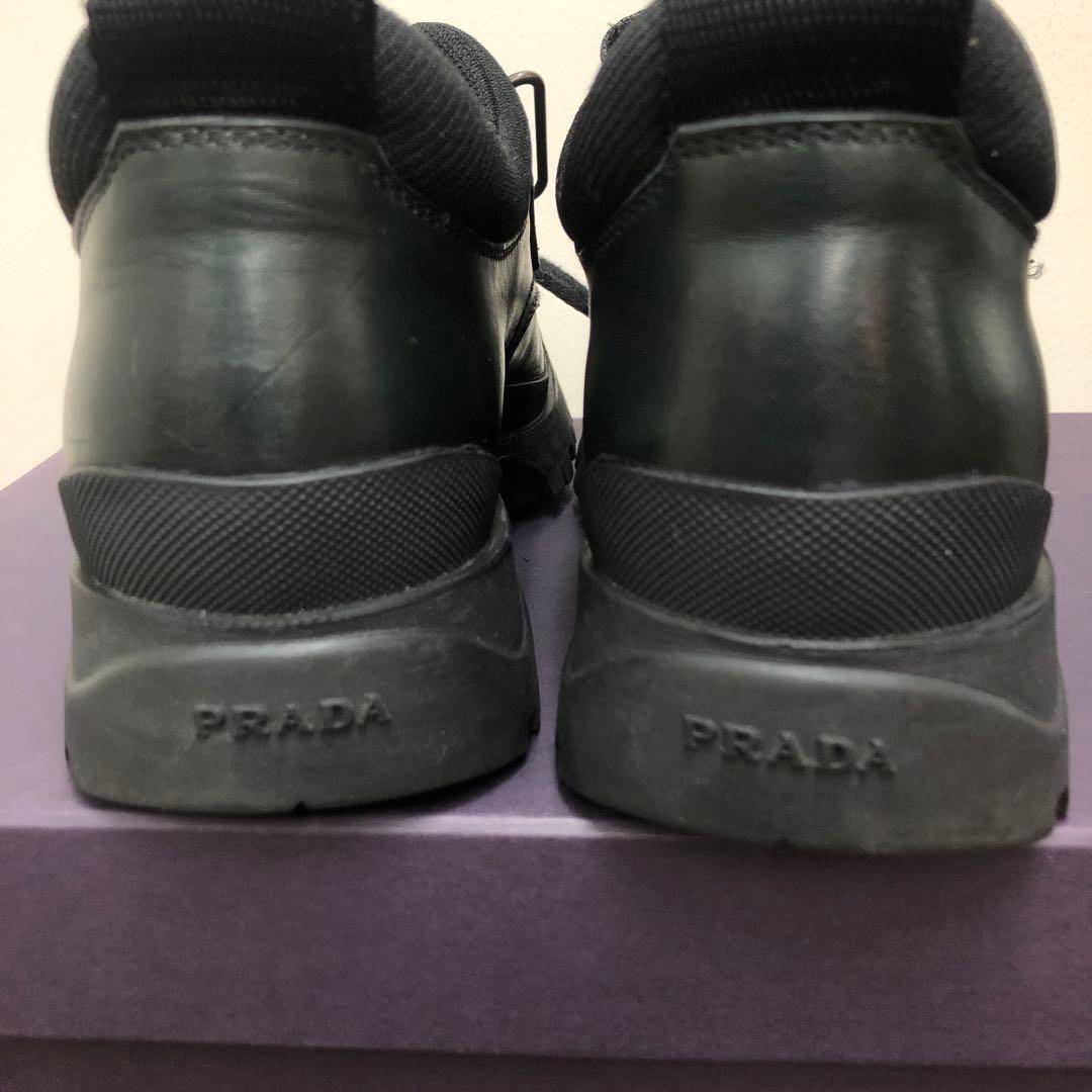 プラダ　ベルクロ　ワークシューズ　美品
