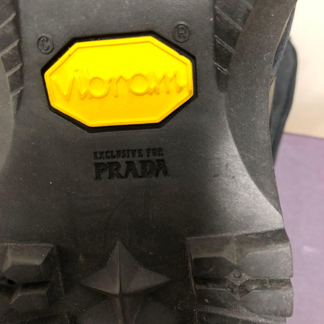 プラダ　ベルクロ　ワークシューズ　美品