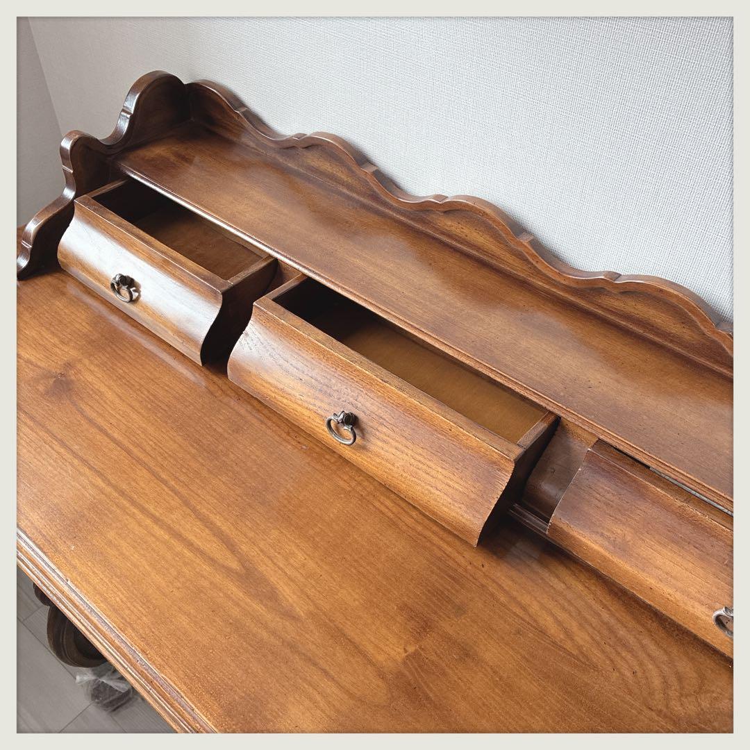 スペインヴィンテージ　バロッサバレンティ　ライティングデスク　背面も綺麗！