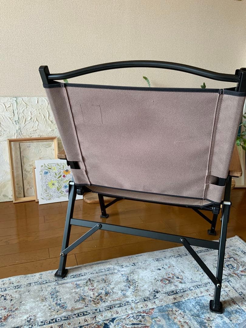 RATEL WORKS ラーテルワークス　ローチェア　グレージュ　クッション付