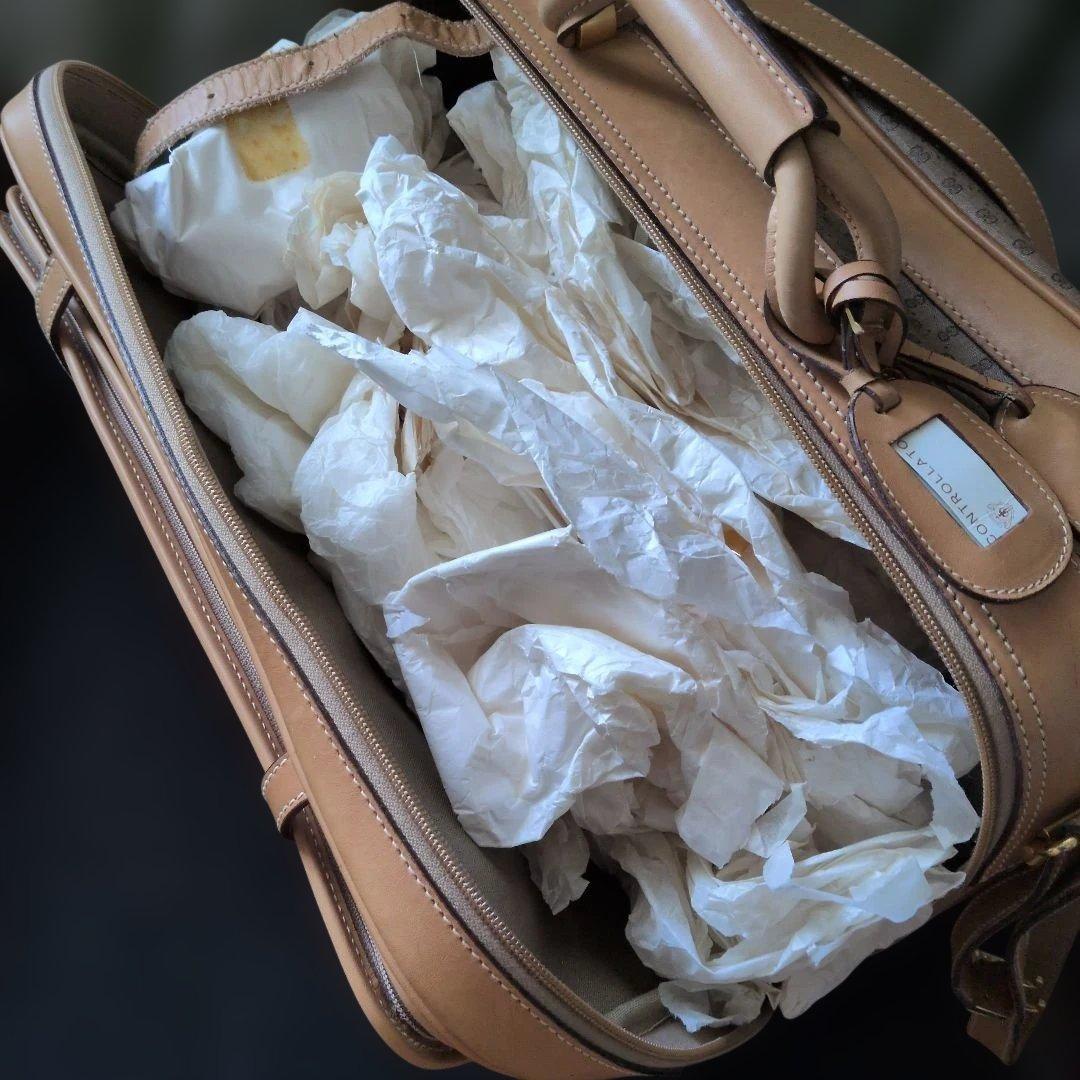 ♥海外からやってきた物♥ GUCCI マイクロソフトトランク ボストンバッグ