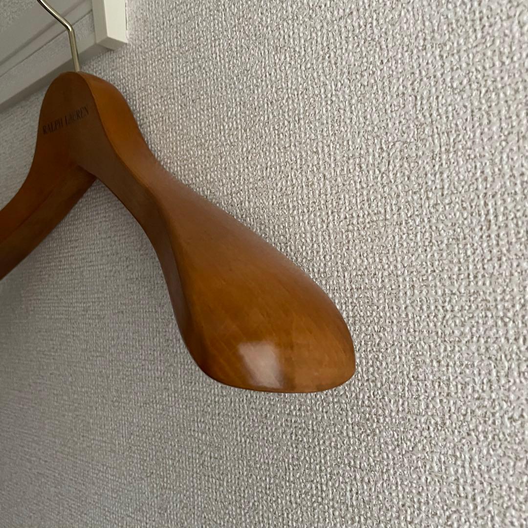 【非売品】ラルフローレン　木製ハンガー　スーツ　ジャケット　ボトムス　セット