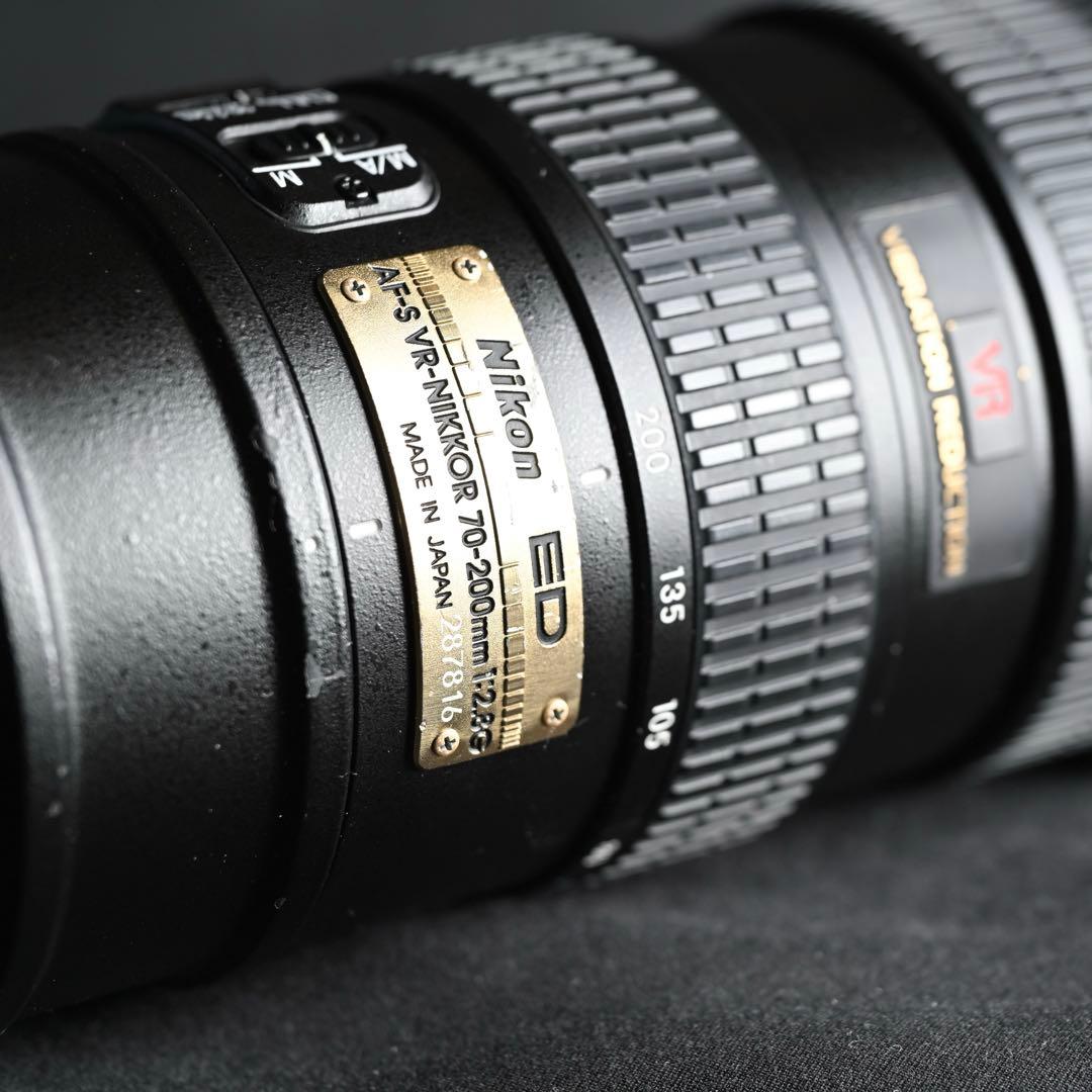 Nikon AF-S VR 70-200mmf2.8G フードNG,モーター更新