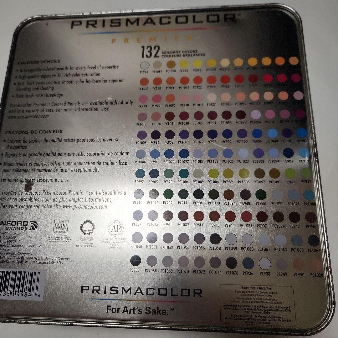 PRISMACOLOR 油性色鉛筆 132色(131) プリズマカラー 色鉛筆