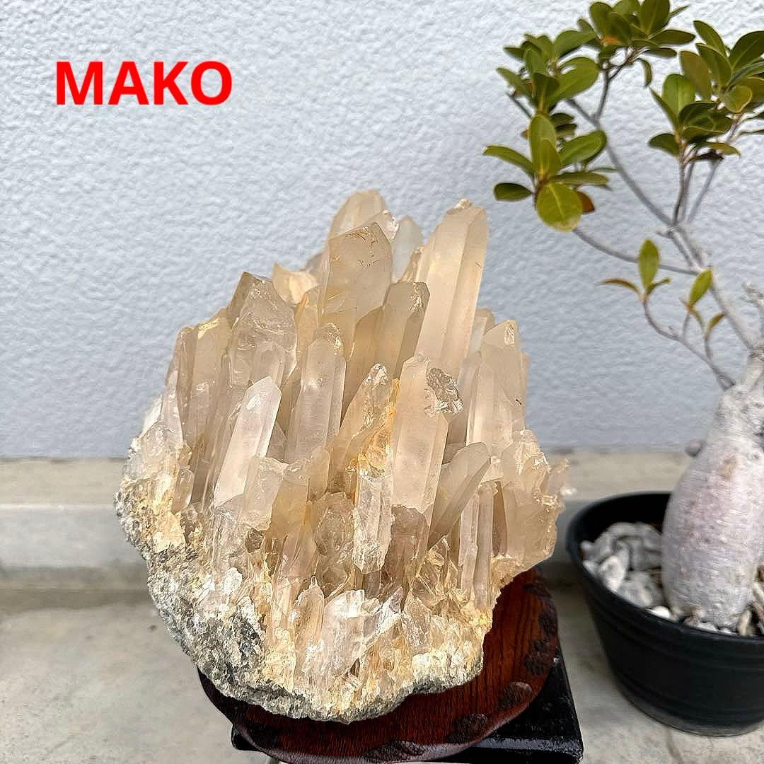 M1576☆水晶クラスター12.4Kg☆天然石　原石☆N40704