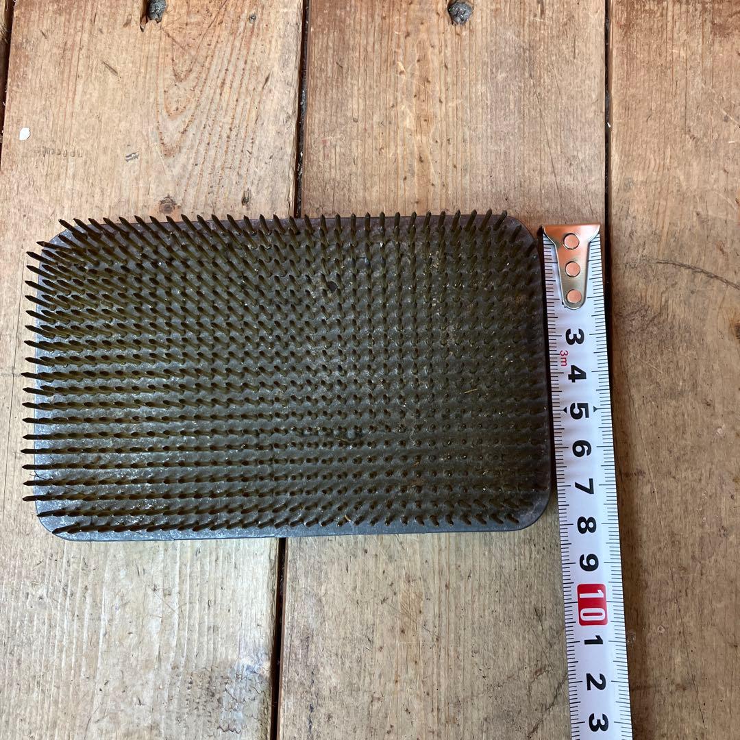 C-壁 陶器製 生け花 オーバル型 花器 水盤 剣山 フラワーベース 花瓶モダン