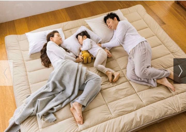 抗菌コンパクト&ワイドファミリー布団