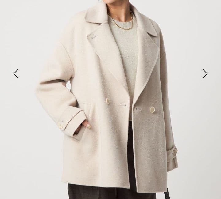 『green label relaxing』リバー テーラード ミドルコート