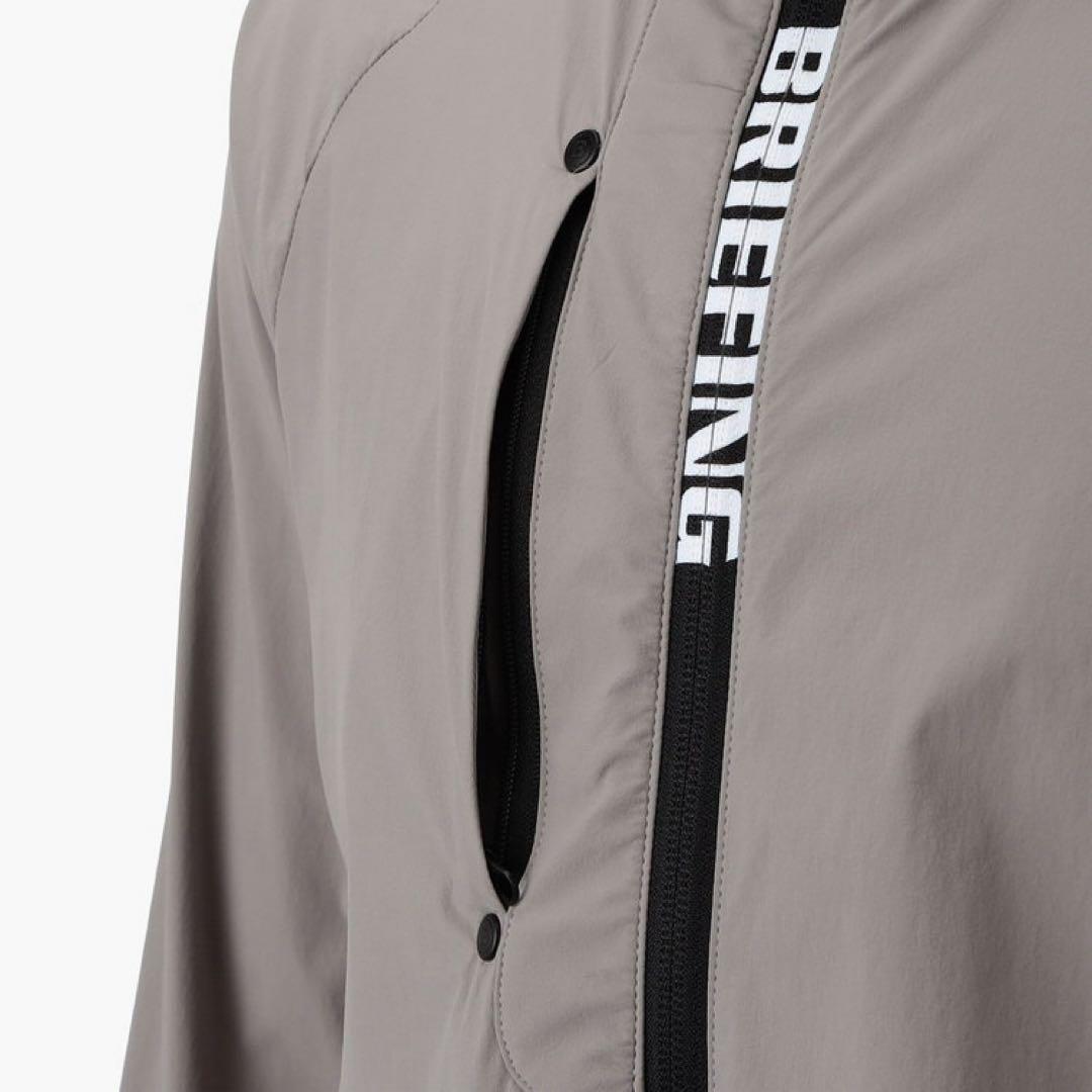 【新品・タグ付き】 今期新作 BRIEFING メンズウィンドブルゾン グレーM