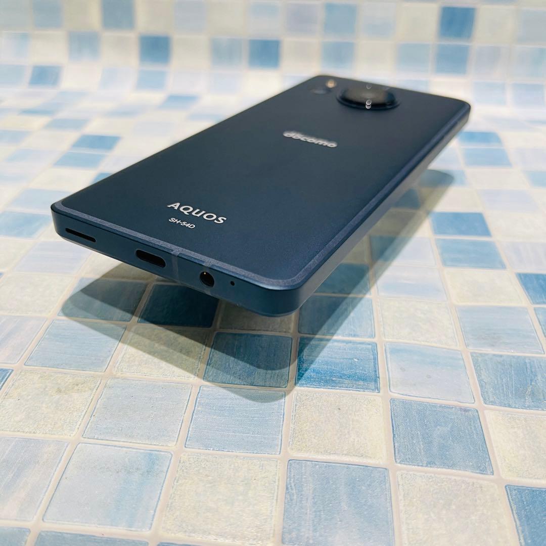 SIMフリー AQUOS sense8 128GB コバルトブラック電池良好