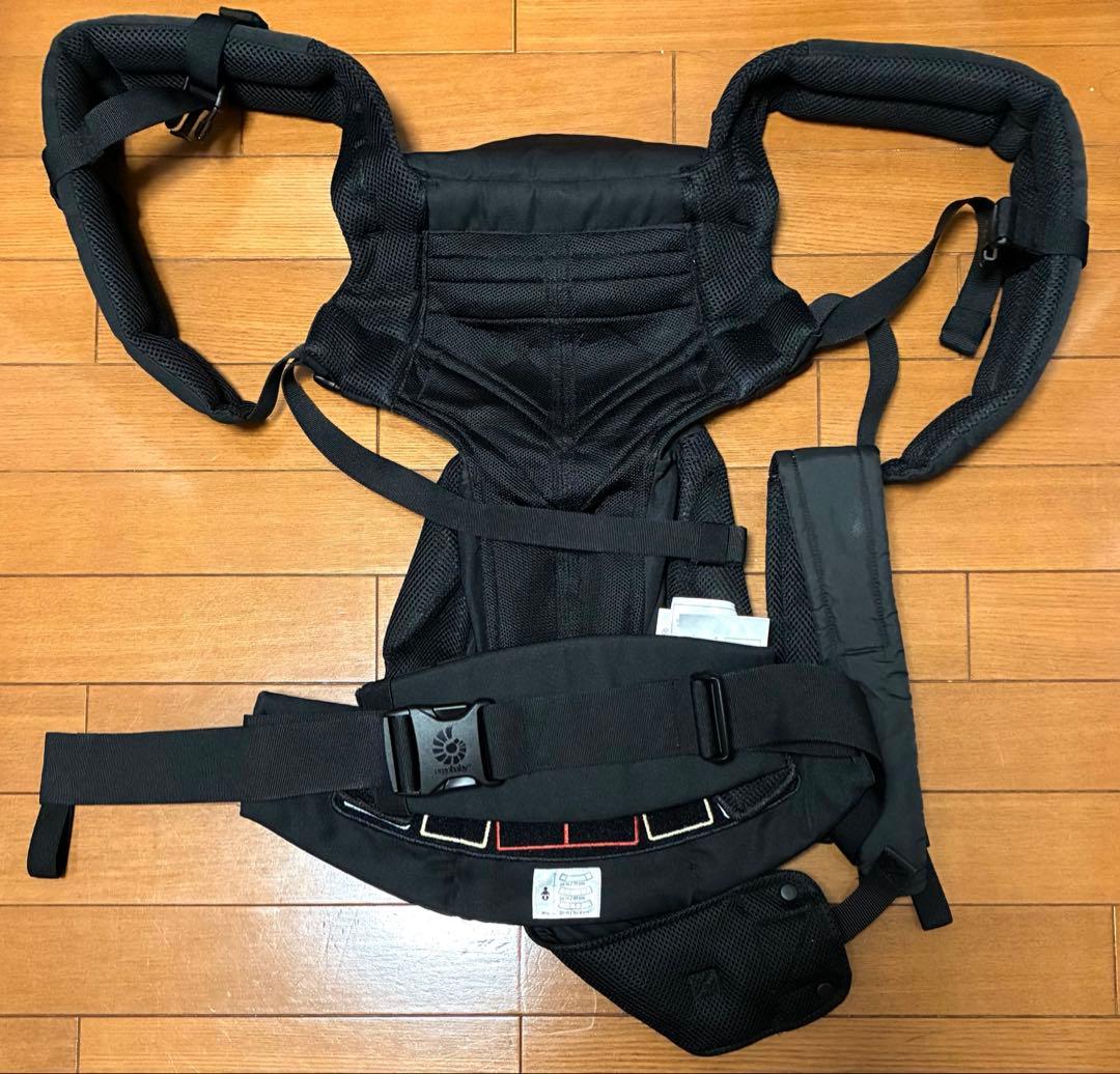 【値下げ！】エルゴ ergobaby OMNI breeze 抱っこ紐 ブラック
