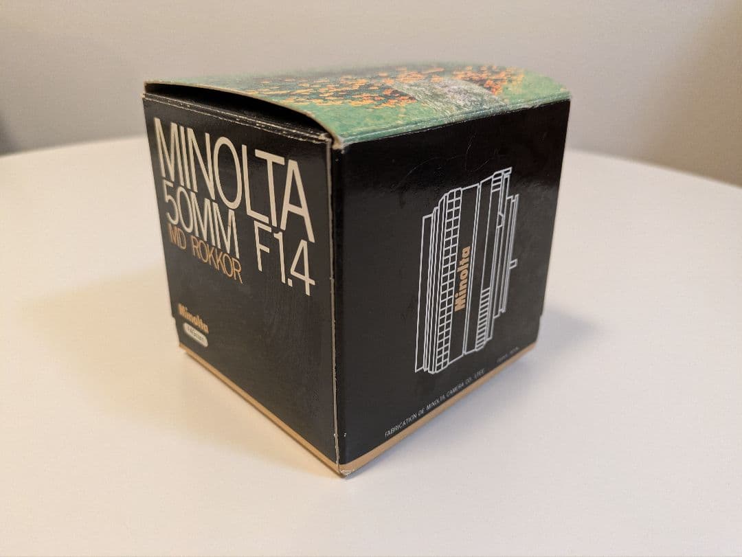 Minolta MD Rokkor 45mm f2 レンズ ミノルタ 箱付き