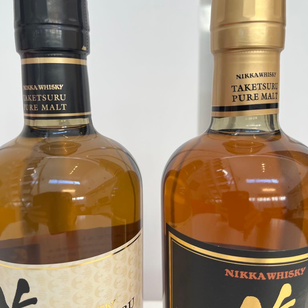 竹鶴ピュアモルト　ラベル違い２本