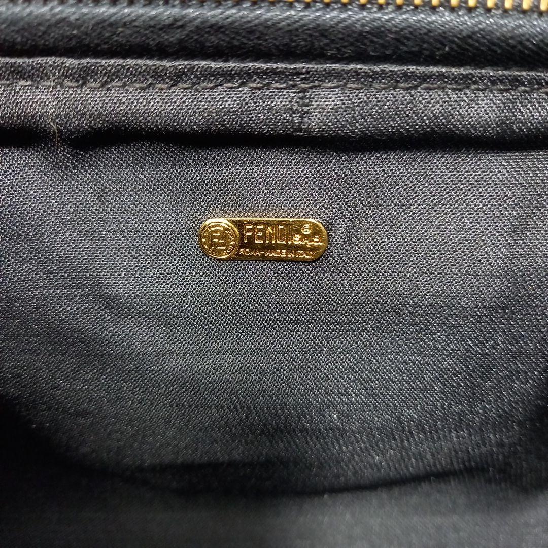 FENDI　フェンディ　ペカン柄　ミニボストンバッグ　ハンドバッグ