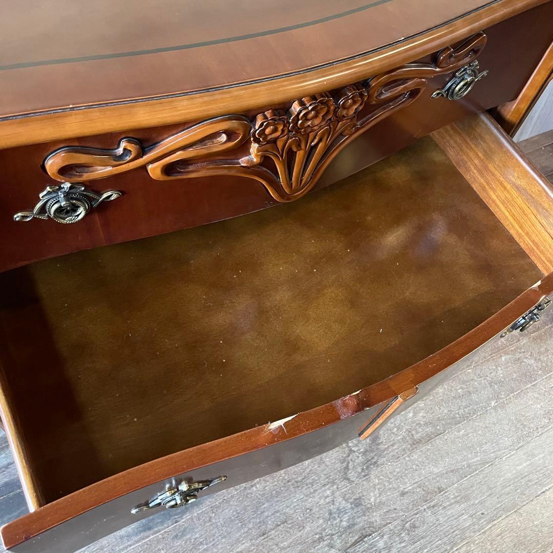 猫脚 5段チェスト ロココ調 ヨーロピアン アンティーク家具 イタリア家具